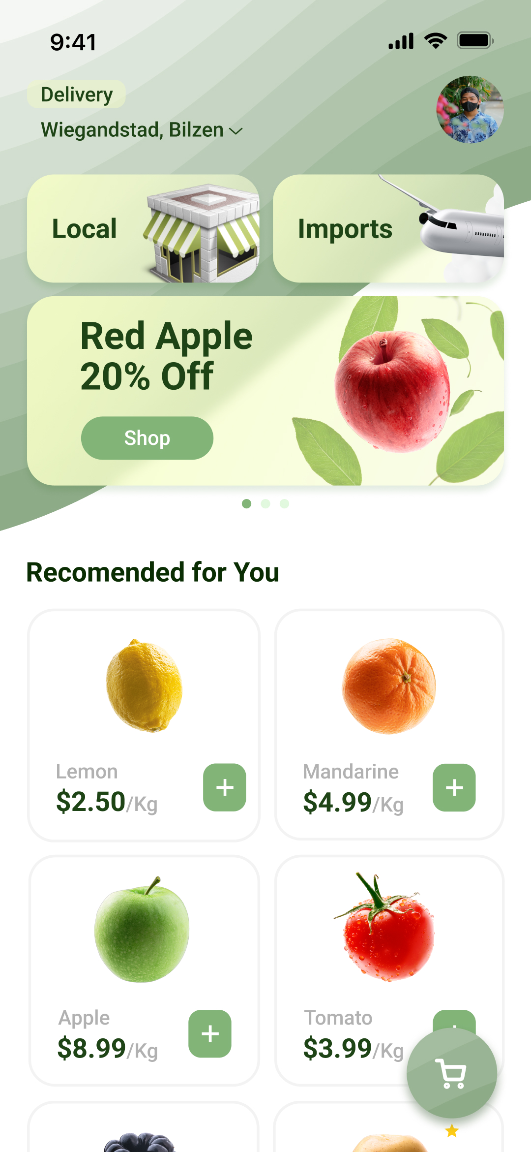 Green Grocer screen